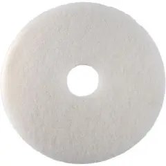 Oreck Commercial 437.051 Polish Orbiter Pad, 12" Diameter, for 550MC Orbiter Floor Machine, White