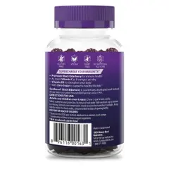 Sambucol Sugar Free Triple Immunity Supplement Vegan Gummies - 45ct