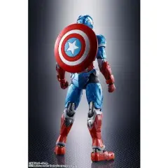 Tech-On Captain America Tech-On Avengers S.H. Figuarts | Bandai Tamashii Nations | Marvel Action figures
