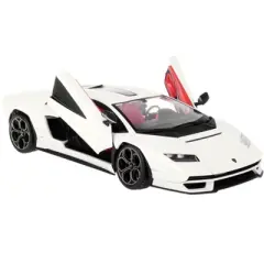 Lamborghini Countach LPI 800-4 White 1/24 Diecast Model Car by Bburago