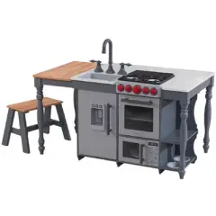 KidKraft Chef&rsquo;s Cook N Create Island Play Kitchen with EZ Kraft Assembly