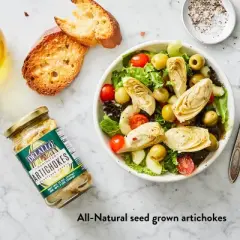 DeLallo Marinated Quartered Artichokes, 12 oz Jar, (3 Pack)