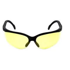 LEDwholesalers UV Protection Adjustable Safety Glasses with Yellow Tint, 7821
