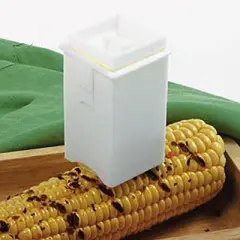 Butter Your Corn Set with Jumbo Corn Cob Holders (for 8) and Butter Spreader