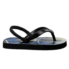 DC Batman Boys Toddler Flip Flops with back strap