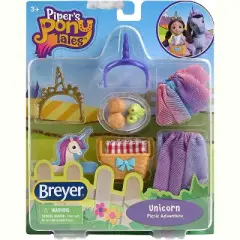 Breyer Animal Creations Piper Pony Tales Unicorn Picnic Adventure