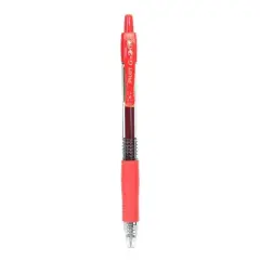 Pilot G2 Premium Retractable Gel Roller Pens Bold Point Red 12/Pack (58410-PK12)