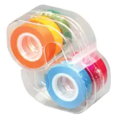6pk Removable Highlighter Tape Fluorescent Colors - Lee Products