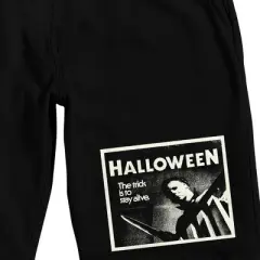 Halloween Michael Myers Men's Black Lounge Shorts