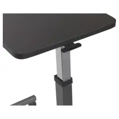Drive Medical Non Tilt Top Overbed Table, Silver Vein