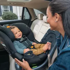 Chicco Fit360 ClearTex Rotating Convertible Car Seat - Obsidian
