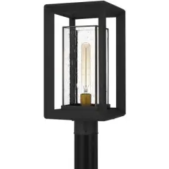 Quoizel Lighting Infinger 1 - Light Post Light in  Earth Black