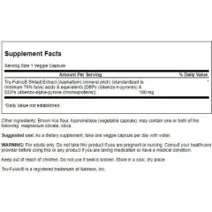 Swanson Shilajit Extract - Extra Strength 100 mg 30 Veg Capsules