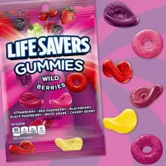 Life Savers Gummies Wildberry Gummy Candy - 7oz