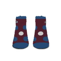NHL Colorado Avalanche Big Dot Fuzzy Socks - One Size Fits Most