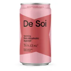 De Soi Tr&egrave;s Ros&eacute; Non-Alcoholic Aperitif - 4pk/8 fl oz Cans