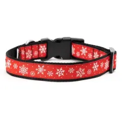 The Worthy Dog Let It Snow Dog Collar