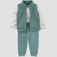 Carter's Just One You&reg;️ Baby Boys' Vest & Bottom Set - Green