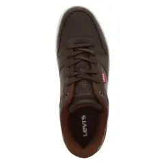 Levi's Mens Drive Lo CBL Vegan Leather Casual Lace Up Sneaker Shoe