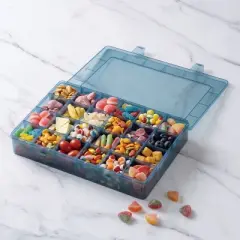Cook With Color Snack Box with Adjustable Dividers