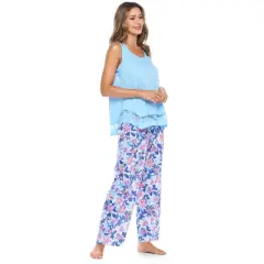 Casual Nights Women's Tank Top & Long Pants Pajama Set