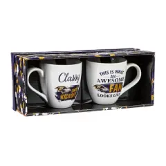 Evergreen Baltimore Ravens, Ceramic Cup O'Java 17oz Gift Set