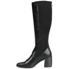 Journee Collection Womens Winny Tru Comfort Foam Stacked Heel Knee High Boots