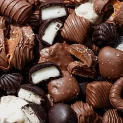 Bonnie and Pop- Chocolate Gift Basket- Assorted Individually Wrapped Chocolates