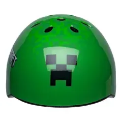 Minecraft Creeper Child Bike Helmet