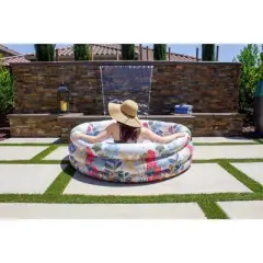 Poolmaster Summer Garden Inflatable Swimming Pool