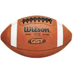Wilson GST Leather Blem Football