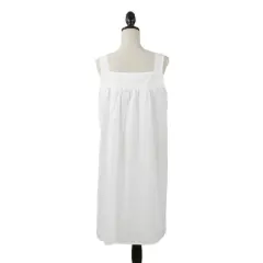 Saro Lifestyle Embroidered Womens Cotton Nightgown