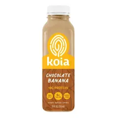 Koia Chocolate Banana Plant Powered Nutrition Shake - 12 fl oz
