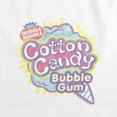 Women's Dubble Bubble Cotton Candy Sleeveless Crop Top Tank