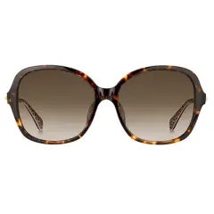 Kate Spade KS Kaiya/F/S 086_HA Womens Square Sunglasses Havana 57mm