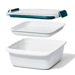 OXO Prep and Go 6.3c Salad Food Storage Container: Leakproof Lunch Container, Dishwasher & Microwave Safe