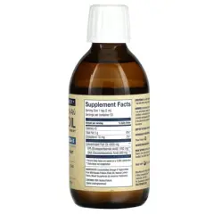 Wiley's Finest Wild Alaskan Fish Oil, Peak Omega-3, Natural Lemon, 8.45 fl oz (250 ml)