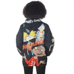 Members Only - Women's Hey Arnold Windbreaker Oversized Jacket