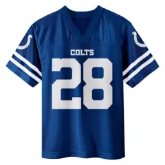 NFL Indianapolis Colts Boys' Short Sleeve Taylor Jersey