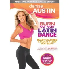 Denise Austin: Burn Fat Fast Latin Dance (DVD)