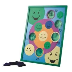 S&S Worldwide Smile Design Bean Bag Toss Game