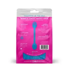 Grin Oral Care Tongue Cleaner Straps - 48ct