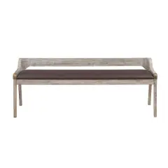 Montana Dining Bench Light Barnwood - Boraam