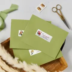 Avery Address Labels, Glossy White, 1" x 2-5/8", 300 Total (6525)