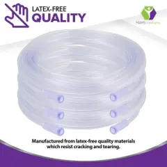 Mars Wellnes Oxygen Tubing - Clear Tubes - 7 Foot