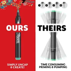 Sharpie 12pk Creative Markers Bullet Tip Colorful Gifting: Permanent Medium Point Art & Stationery for Ages 8+