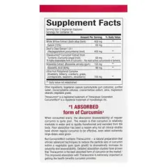 Natural Factors CurcuminRich&reg;, Joint Curcumizer&reg;, 60 Vegetarian Capsules