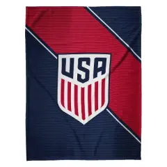 Sleep Squad US Soccer Federation Logo 60 x 80 Raschel Plush Throw