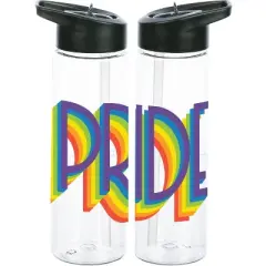 Rainbow Pride 24 Oz Single Wall Water Bottle