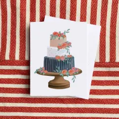 Wedding Greeting Card Pack (3ct) "Cake" by Ramus & Co